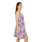 Floral Pattern Women's Skater Dress #6