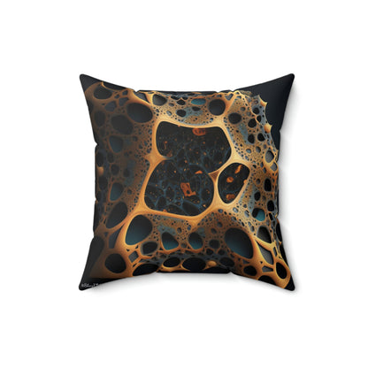 Geometric Fractal Pattern Pillow