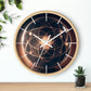 Atomic Wall Clock #1 lines