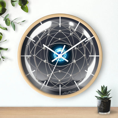 Atomic Wall Clock #2 lines