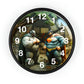 Other Worlds Wall Clock #5 w/ numbers