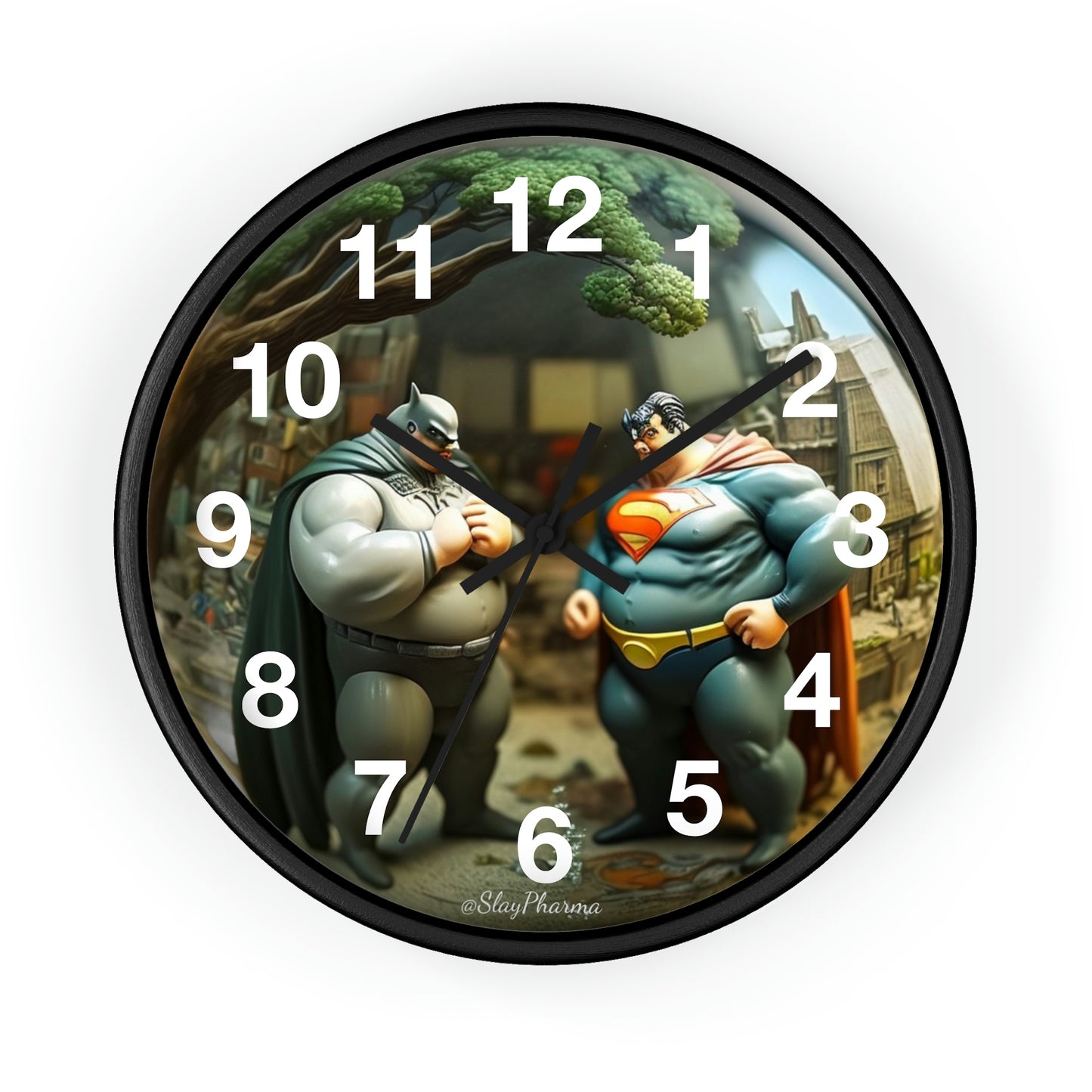 Other Worlds Wall Clock #5 w/ numbers