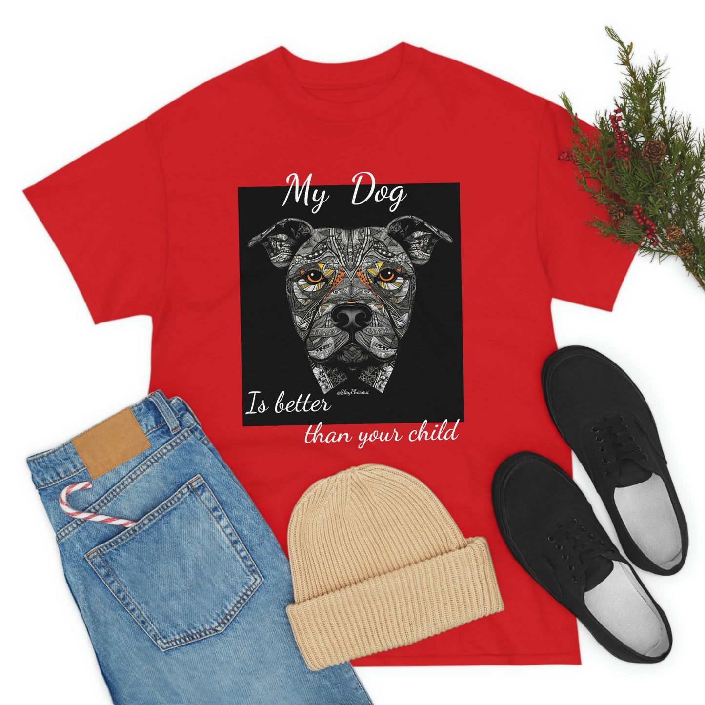 "My dog is better than your child" Festival T-Shirt