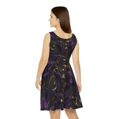 Filigree Renaissance Pattern Women's Skater Dress