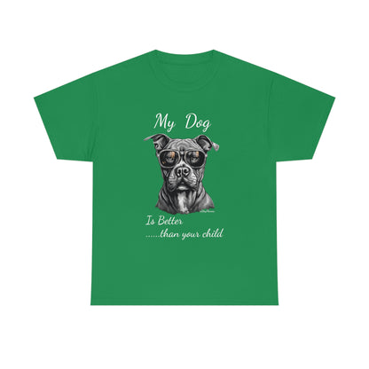 Pitbulls are better than kids Festival T-Shirt