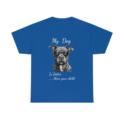 Pitbulls are better than kids Festival T-Shirt