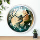 Mermaid Wall Clock w/ numbers