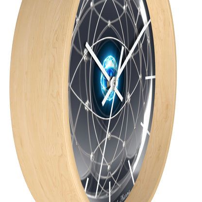 Atomic Wall Clock #2 lines