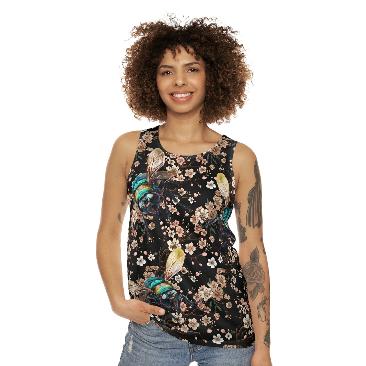 Fantastic Flies Cherry Blossom Tank Top