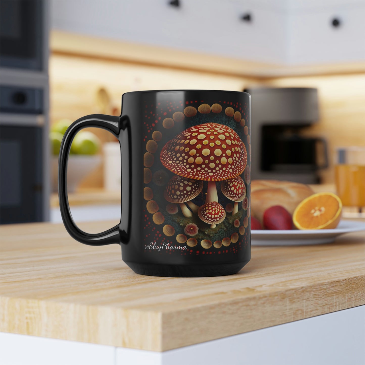 Mushroom Magic Mug #3, 15oz