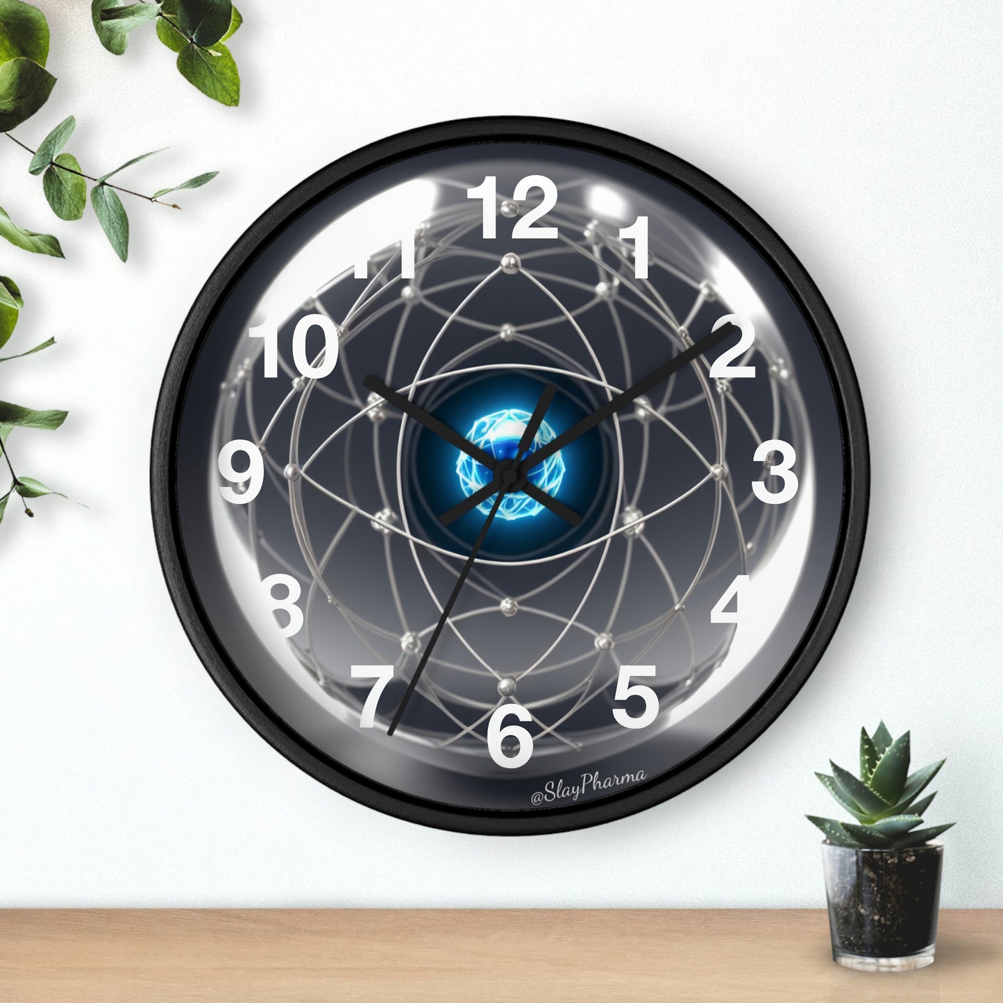 Atomic Wall Clock #2 numbers