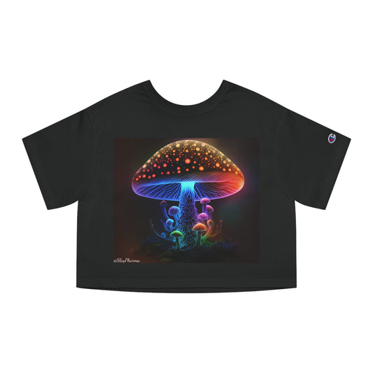 Amanita Glow Cropped top tee