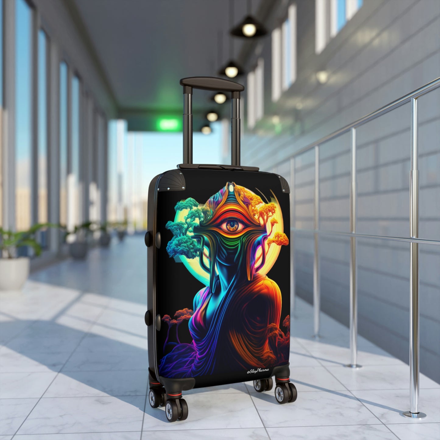 "I Become What I Might Be" Suitcase