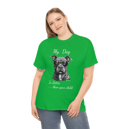 Pitbulls are better than kids Festival T-Shirt