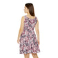 Floral Pattern Women's Skater Dress #17