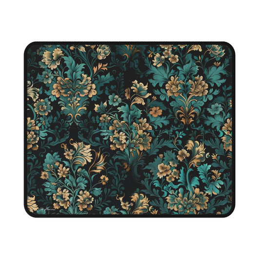 Victorian Floral Pattern Mouse Pad