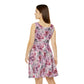 Floral Pattern Women's Skater Dress #15