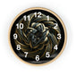 Geometric Wall Clock #10 w/ numbers