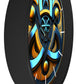 Trinity Wall Clock #1 w/ lines