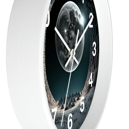 Lunar dreams Wall Clock w/ numbers