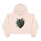 Sew up My Broken Heart Crop Hoodie