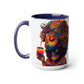 Morning Ritual Goddess Coffee Mug, 15oz