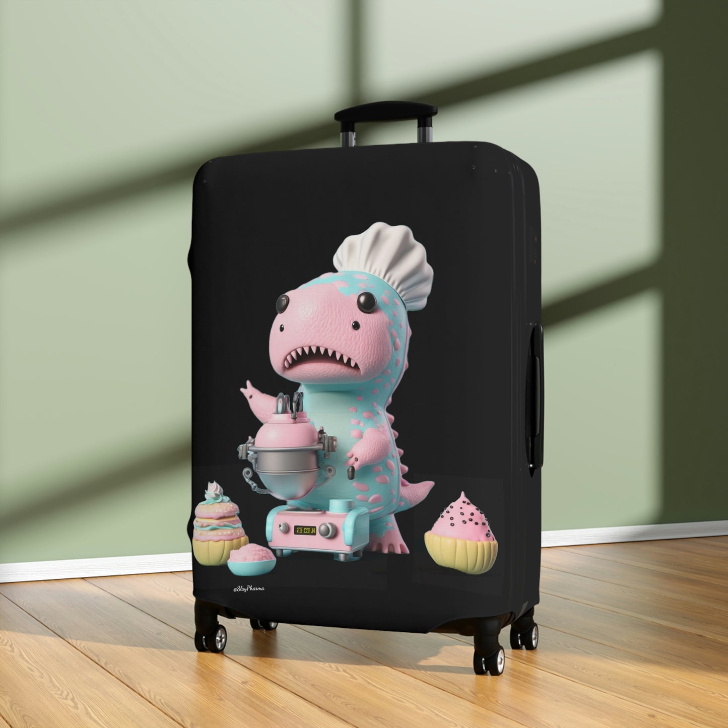 Dinosaur Baker Luggage Cover #4