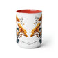Golden Chanterelle Mushroom Coffee Mug, 15oz