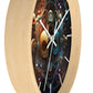 Atomic Wall Clock #4 w/ lines
