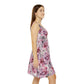 Floral Pattern Women's Skater Dress #15