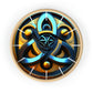 Trinity Wall Clock #1 w/ lines