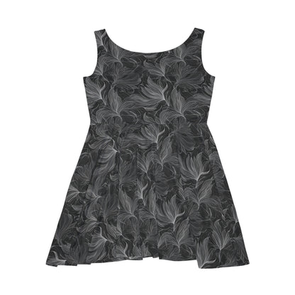 Floral Pattern Women's Skater Dress #18