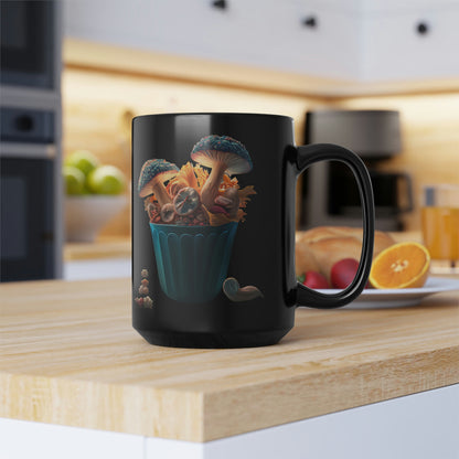Magic Mushroom Mug #6, 15oz