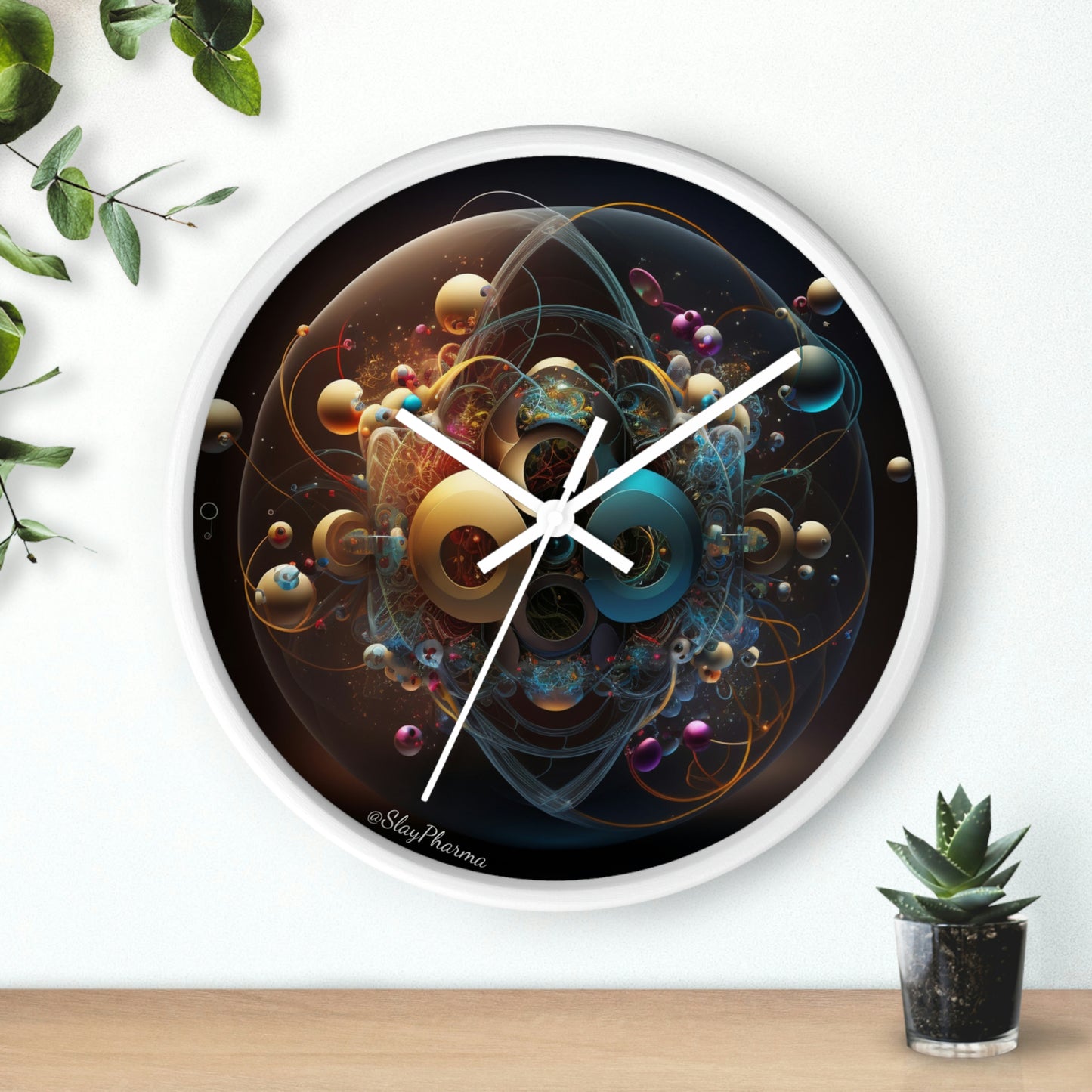 Atomic Wall Clock #4 no marks