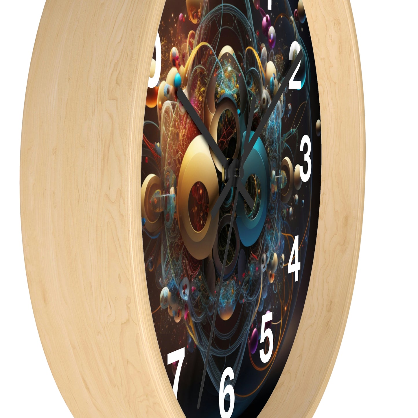 Atomic Wall Clock #4 w/ numbers