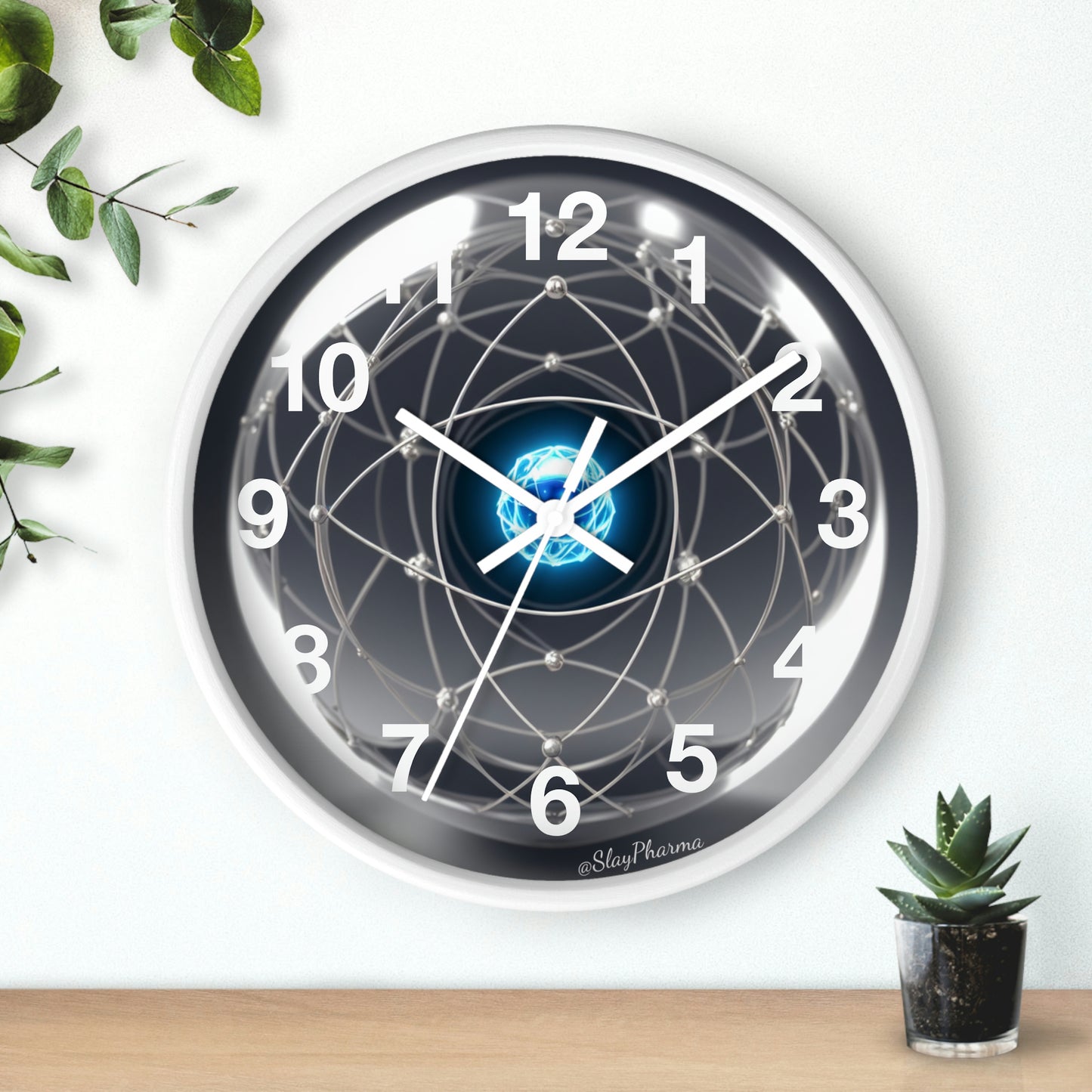 Atomic Wall Clock #2 numbers