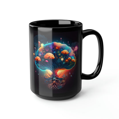 Mushroom Magic Mug #2, 15oz