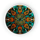 Mandala Wall Clock w/ lines