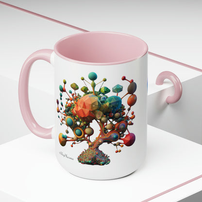 Tree of Infinite Possibility Mushroom Coffee Mug, 15oz
