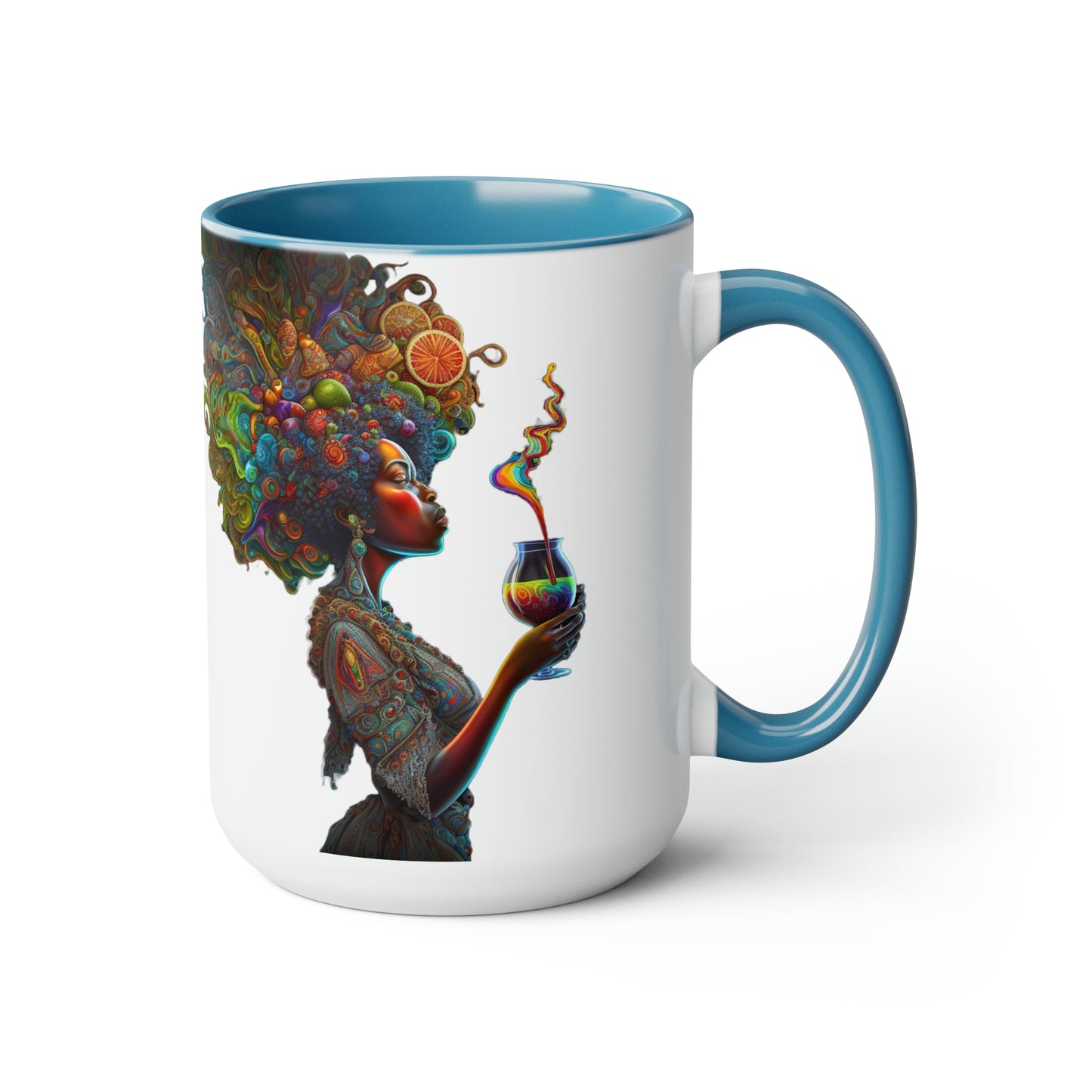 Morning Ritual Goddess Coffee Mug, 15oz