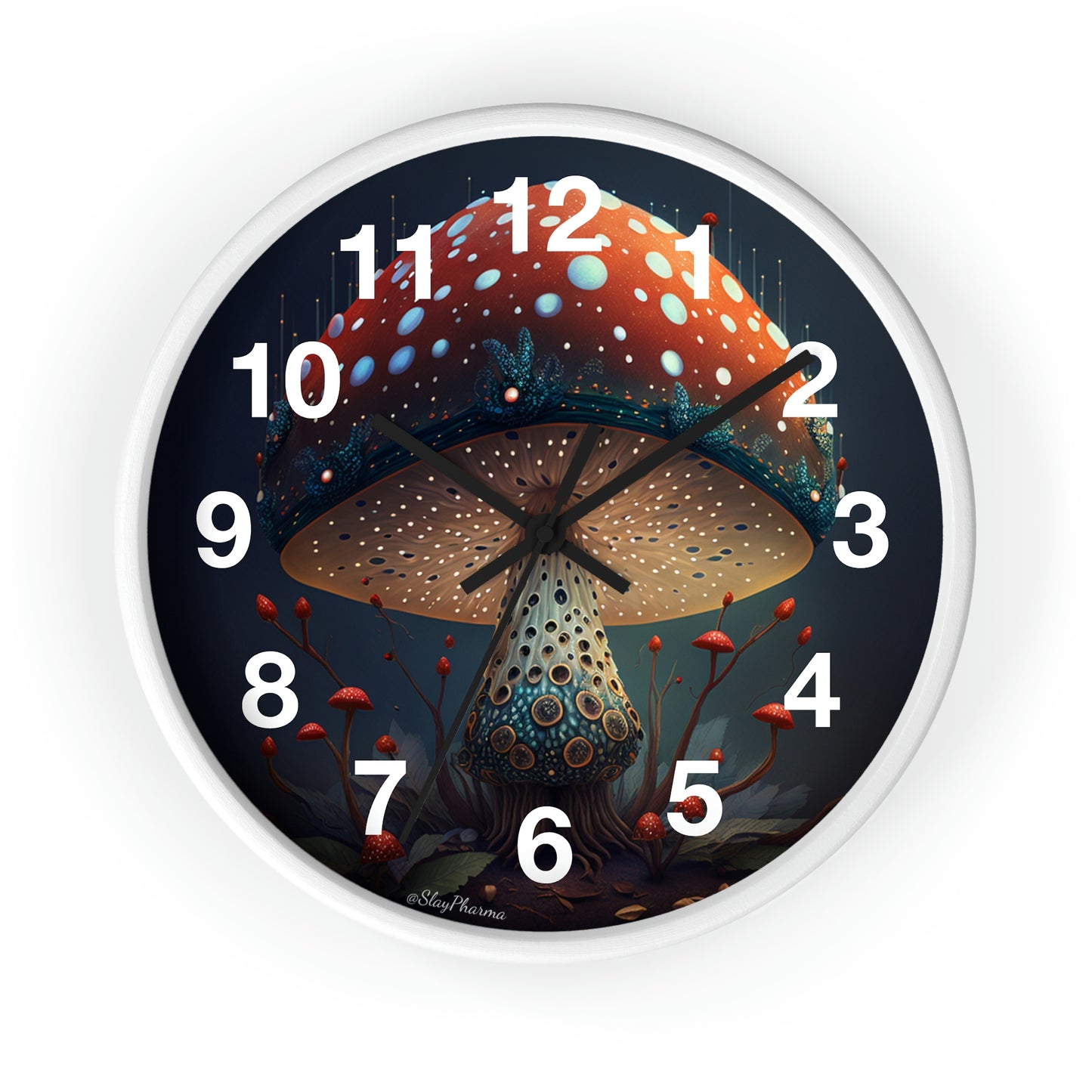 Amanita Dreams Wall Clock w/ numbers