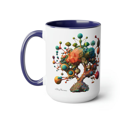 Tree of Infinite Possibility Mushroom Coffee Mug, 15oz