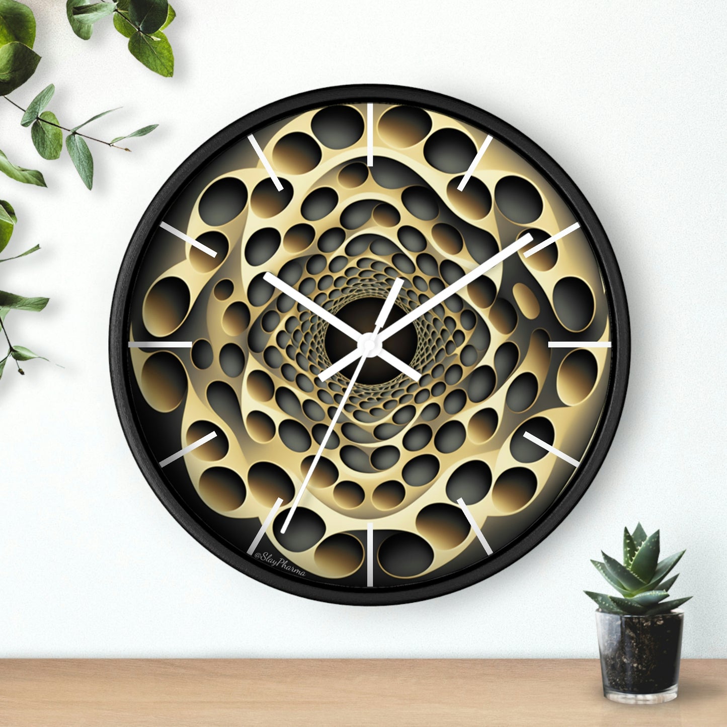 Limitless Potential Wall Clock w/ lines