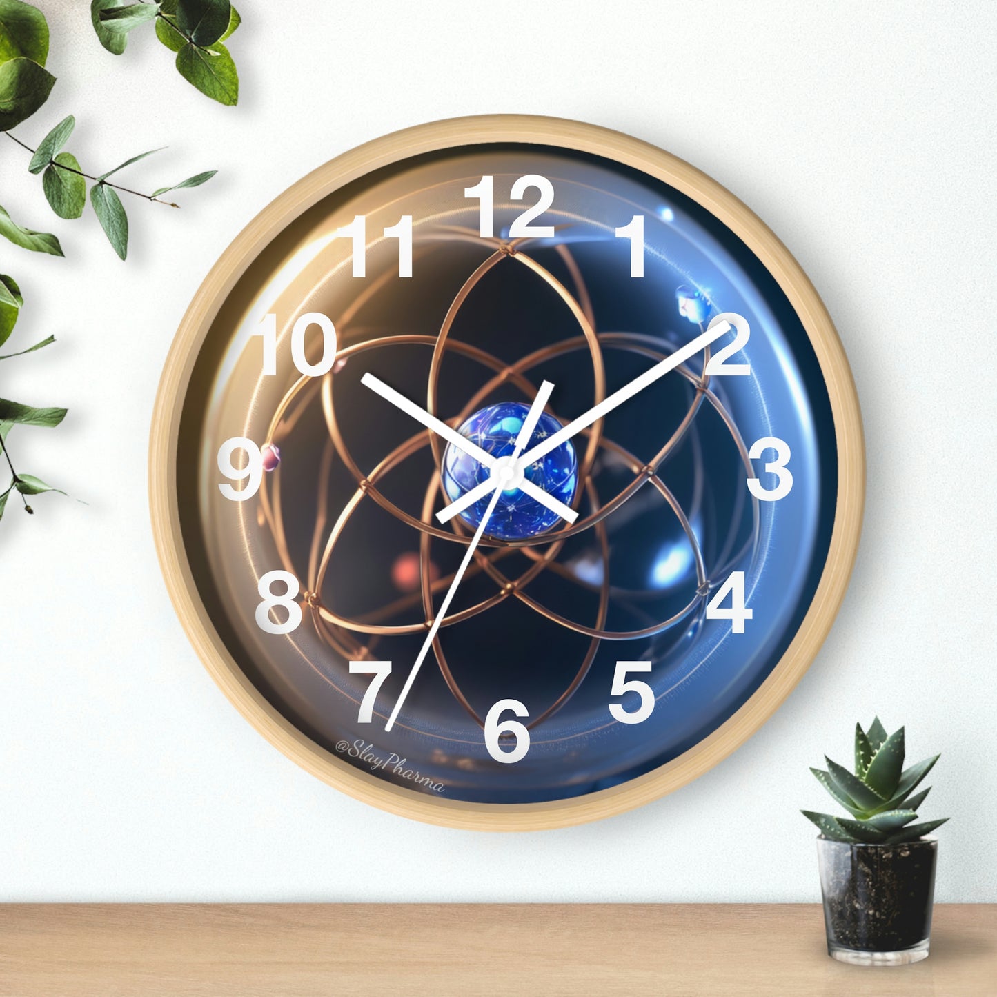 Atomic Wall Clock #3 numbers