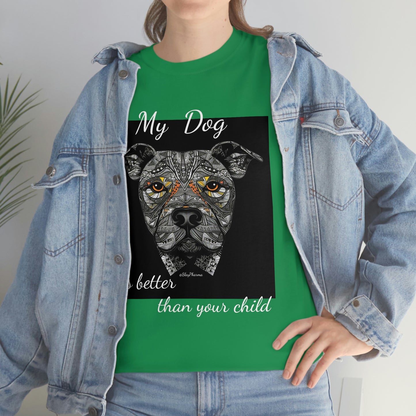 "My dog is better than your child" Festival T-Shirt