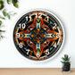 Native American pattern Wall Clock #5 w/ numbers