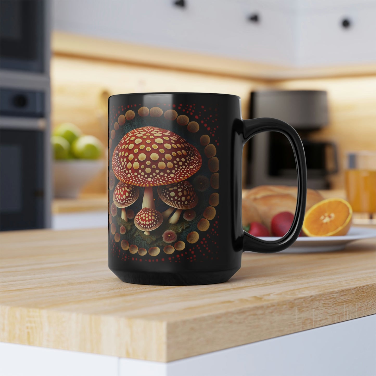 Mushroom Magic Mug #3, 15oz