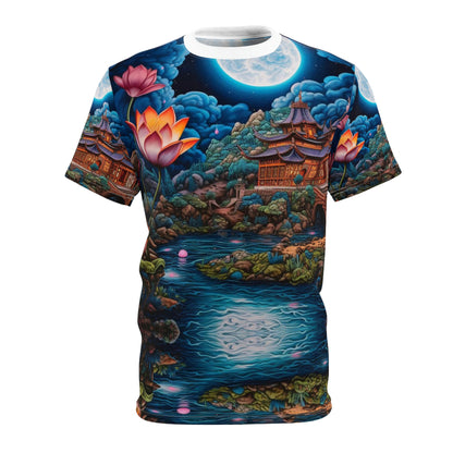 Japanese Lotus Palace Festival Tee