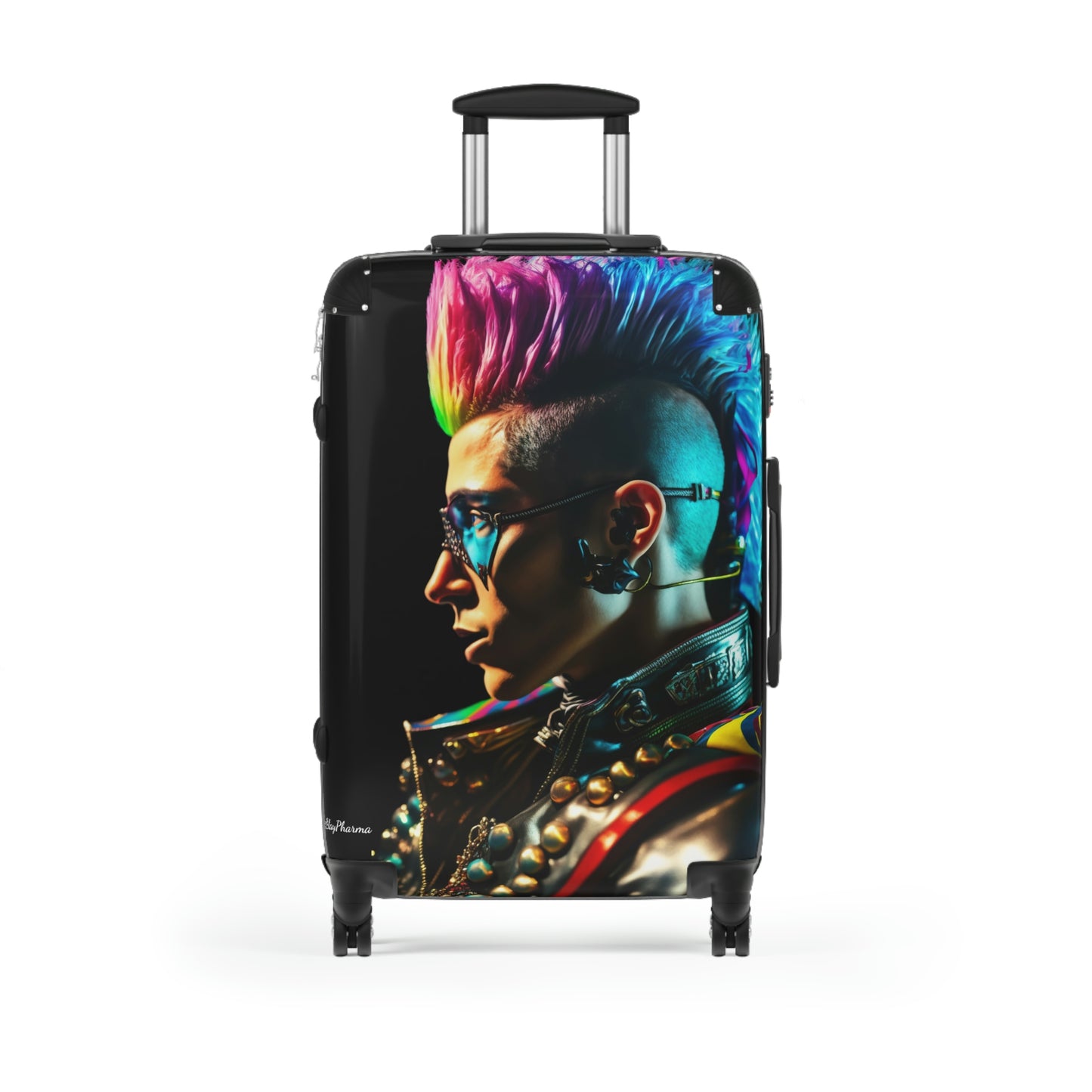 "Cyber Punk Rocker" Suitcases