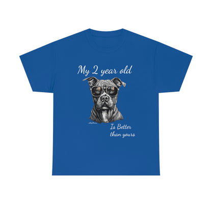 Pitbulls are better than kids Festival T-Shirt #2